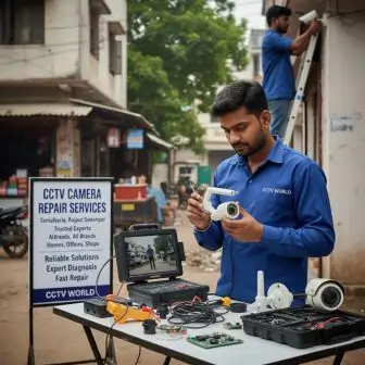 CCTV camera Repair | CCTV WORLD