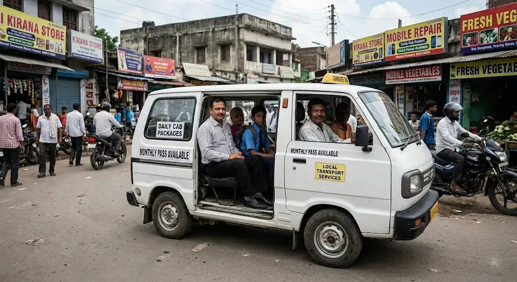 Cheap Daily Taxi Pirpainti 2026 – Monthly Ride Packages Explained | CityRide.city