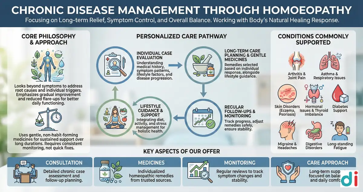 Chronic Disease Management through Homoeopathy | C.S.Homoeo Medicose