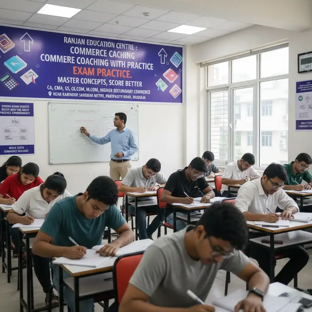 Commerce Coaching with Exam Practice in Kolkata – Turn Preparation into Performance | Ranjan Education Centre