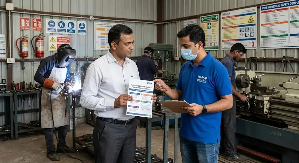 Complete Workplace Health Policy for Local Businesses in Jambhe 2026 | BMSF Industrial Health and Safety Clinic