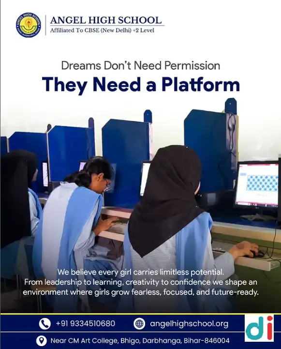 Computer Lab & Library | Angel High school