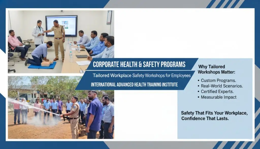Corporate Health and Safety Programs  | International Advanced Health Training Institute