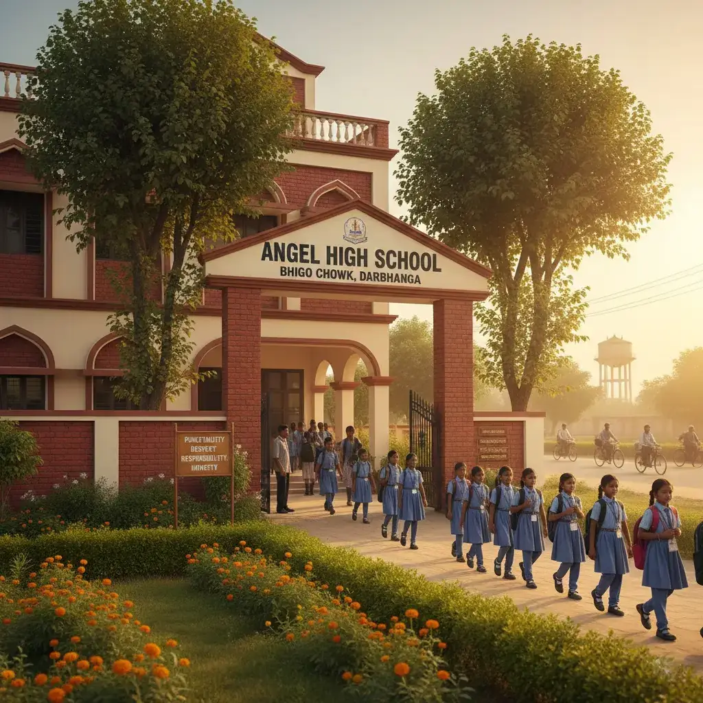 Disciplined School for Children in Darbhanga | Angel High school