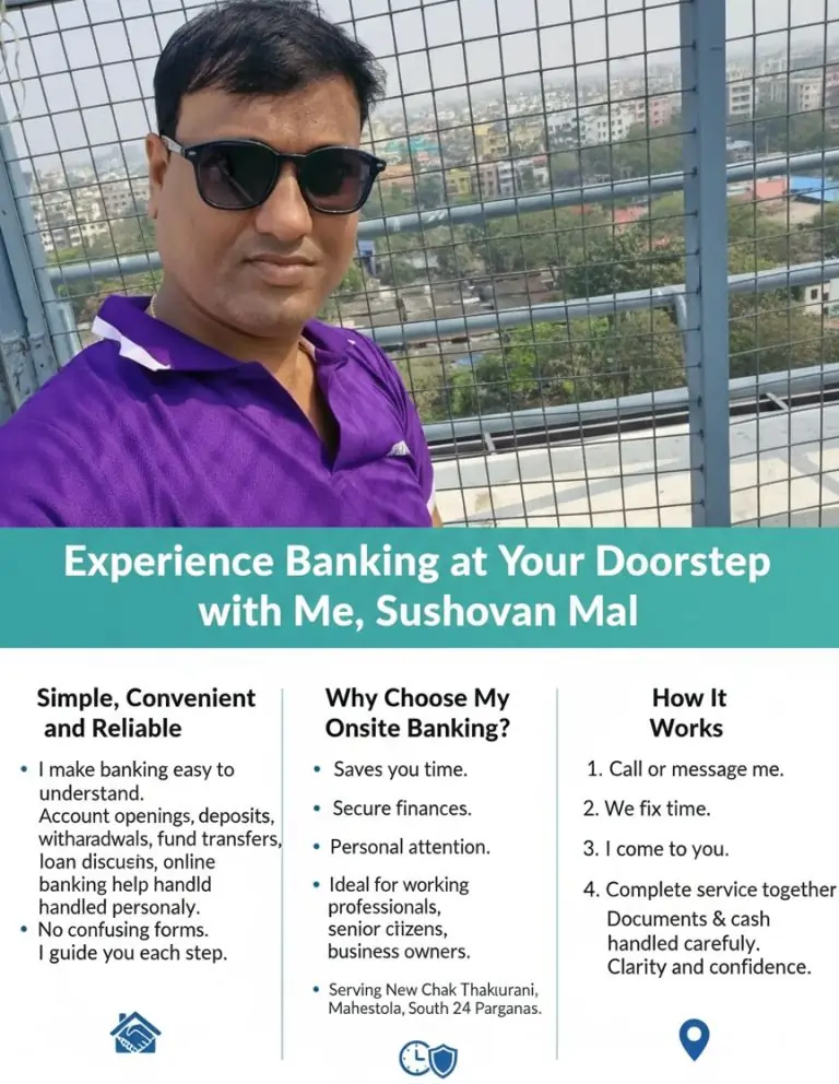 Doorstep or Onsite Service | Sushovan Mal