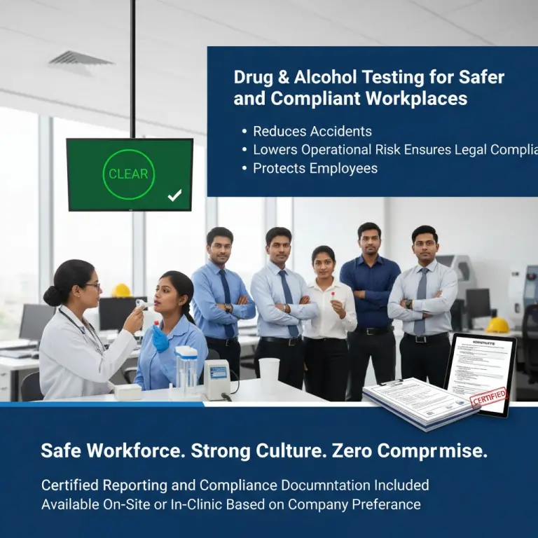 Drug and Alcohol Testing | BMSF Industrial Health and Safety Clinic
