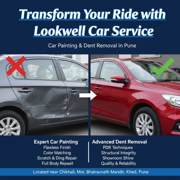 Car Painting and Dent Removal | Lookwell Car Service