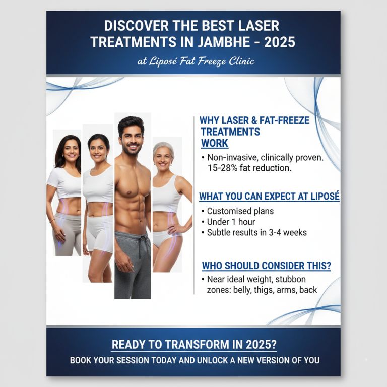 Best Laser Treatments Jambhe 2025 | Liposé Fat Freeze Clinic