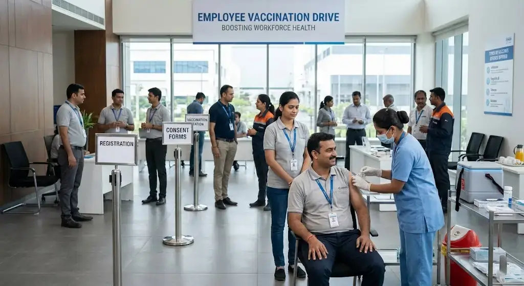 Employee Vaccination Programs for Corporates Near Jambhe | BMSF Industrial Health and Safety Clinic