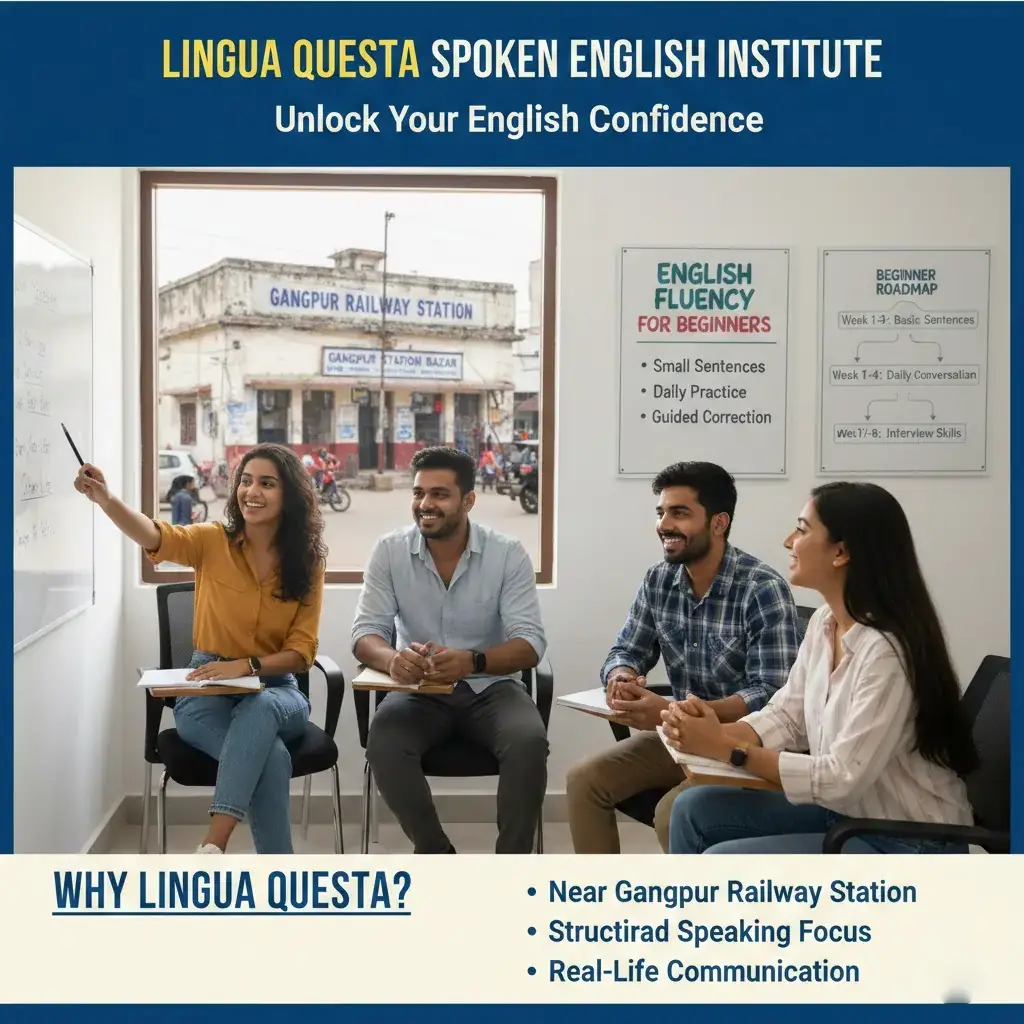 English Fluency for Beginners 2026 | Lingua Questa Spoken English Institute