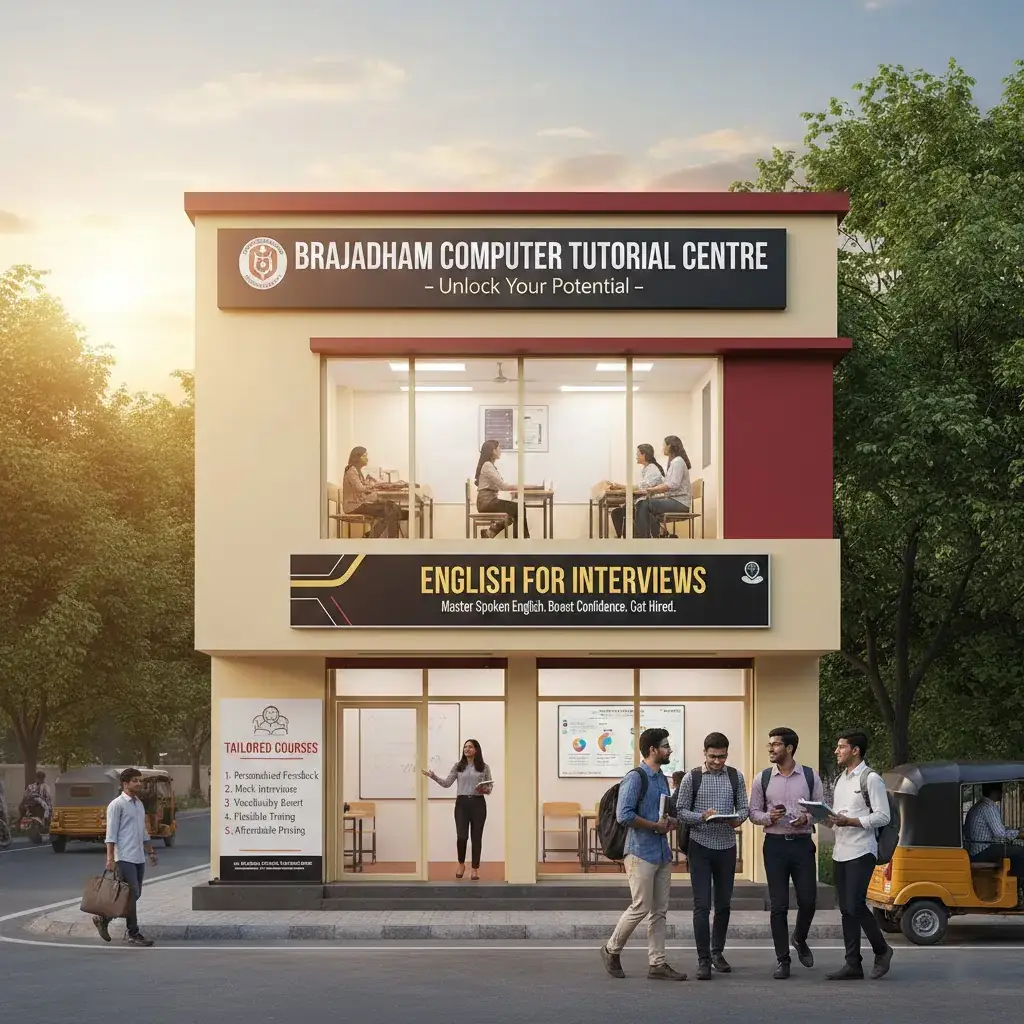 English for Interviews Dakshin Para | Brajadham Computer Tutorial Centre