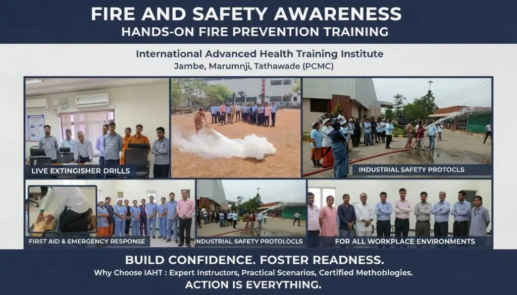 Fire and Safety Training  | International Advanced Health Training Institute