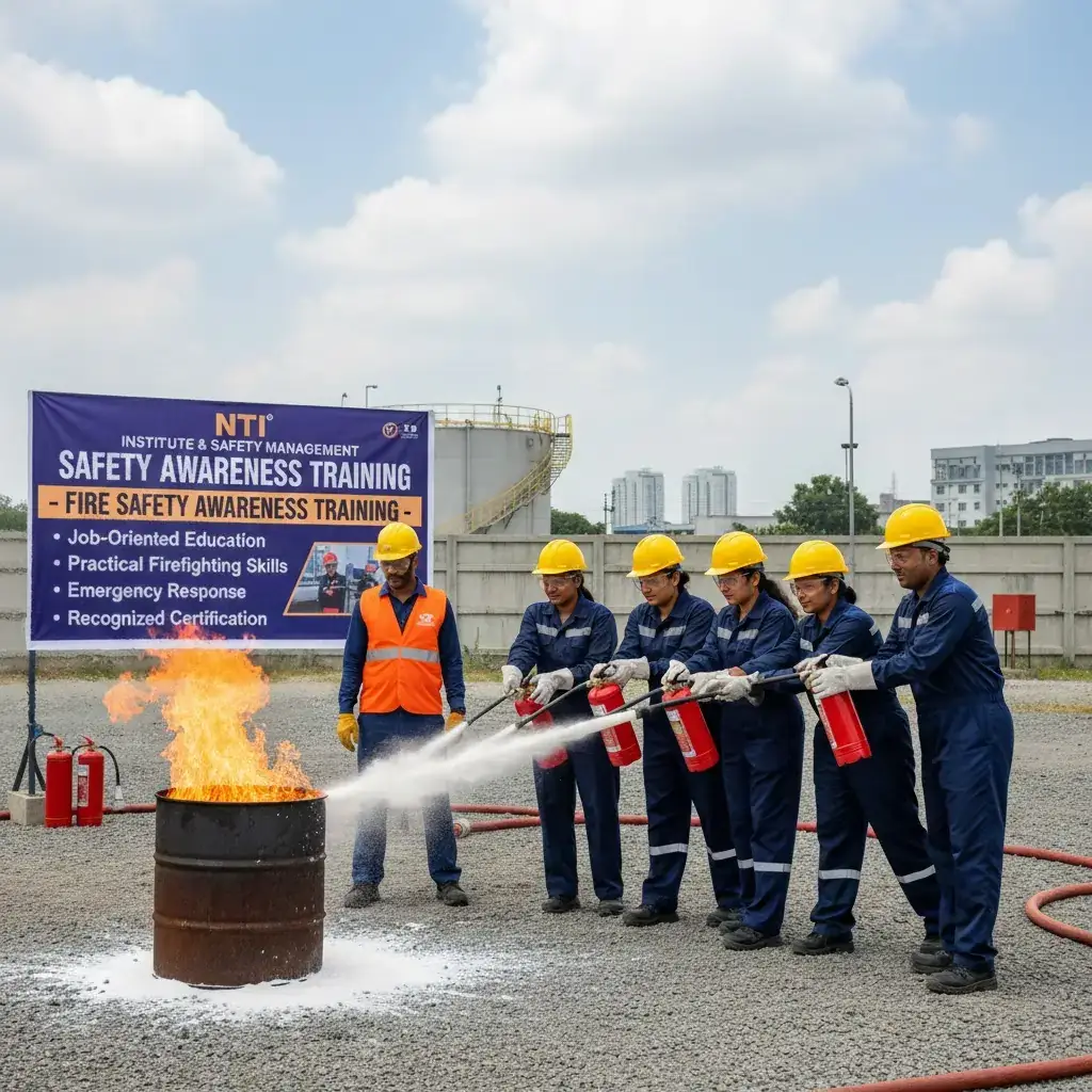 Fire Safety Awareness Training in Kolkata | NTI Institute & Safety Management