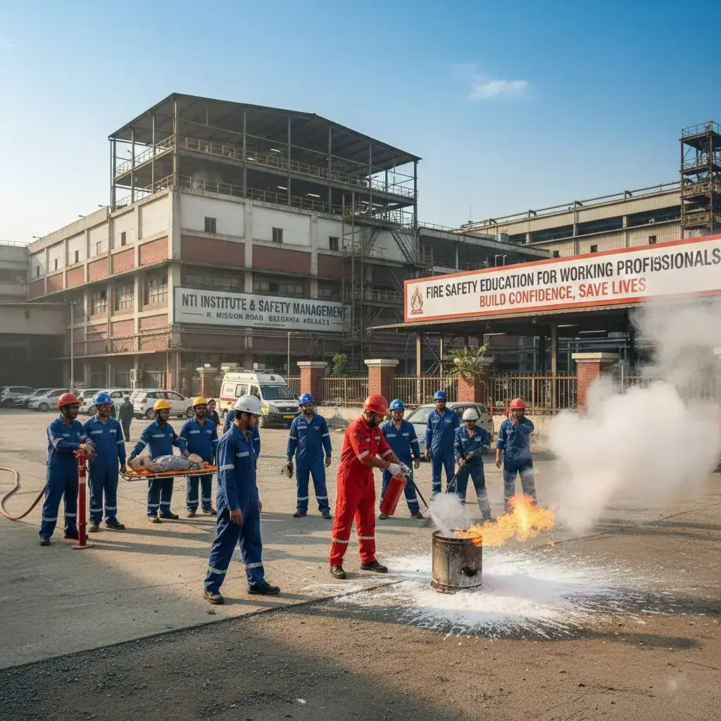Fire Safety Education for Working Professionals | NTI Institute & Safety Management
