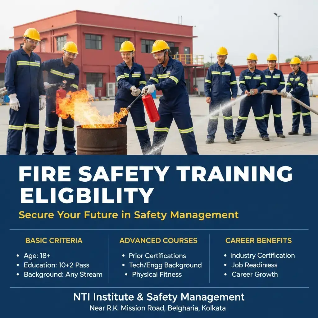 Fire Safety Training Eligibility | NTI Institute & Safety Management