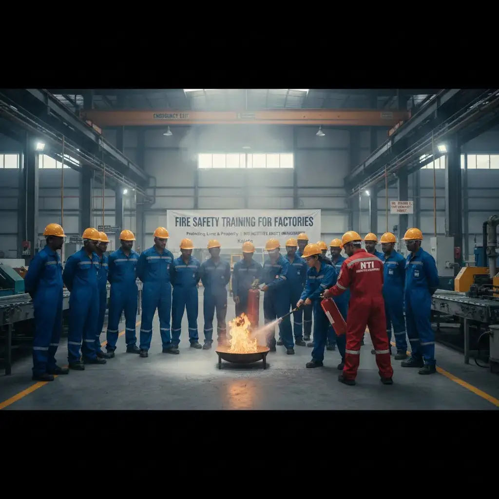Fire Safety Training for Factories | NTI Institute & Safety Management