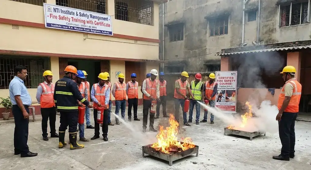Fire Safety Training with Certificate in Kolkata | NTI Institute & Safety Management
