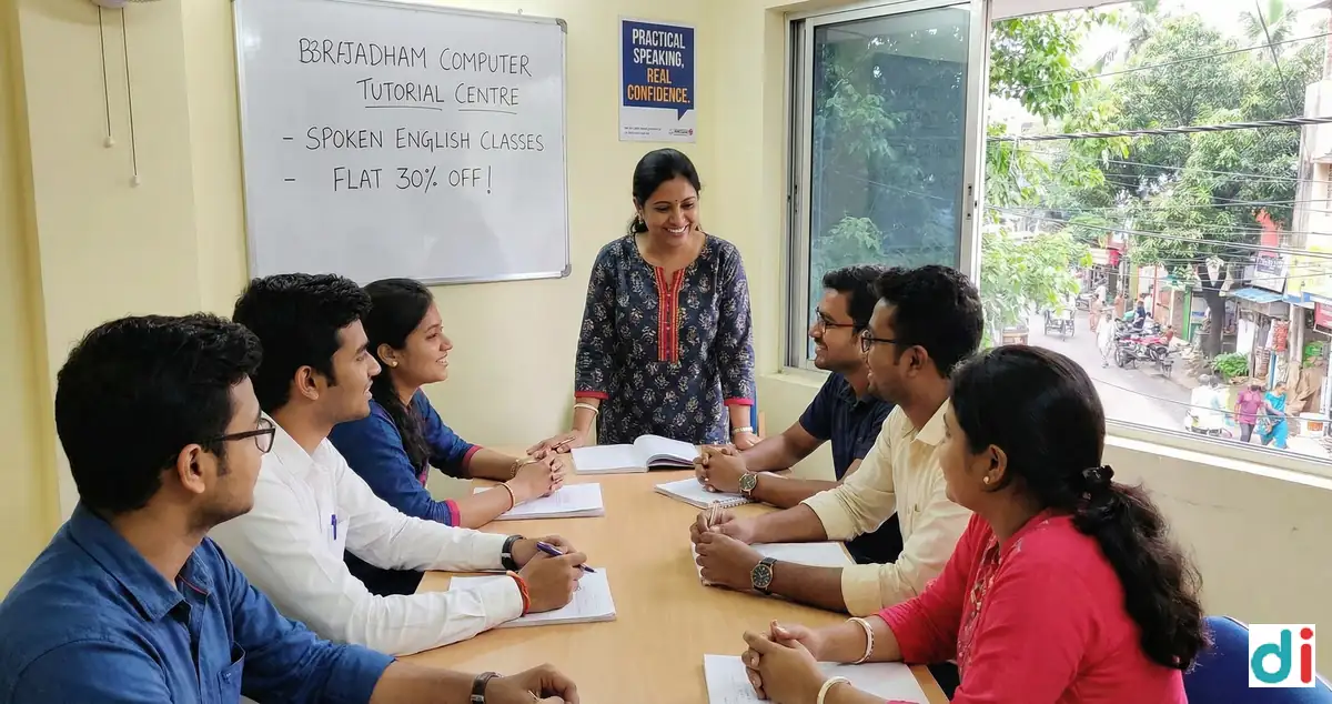 Flat 30% Off Spoken English Classes in Garia - Brajadham Computer Tutorial Centre