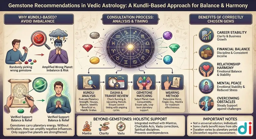 Gemstone & Remedy Consultation | Astrologer Vaibhav Shukla Guruji