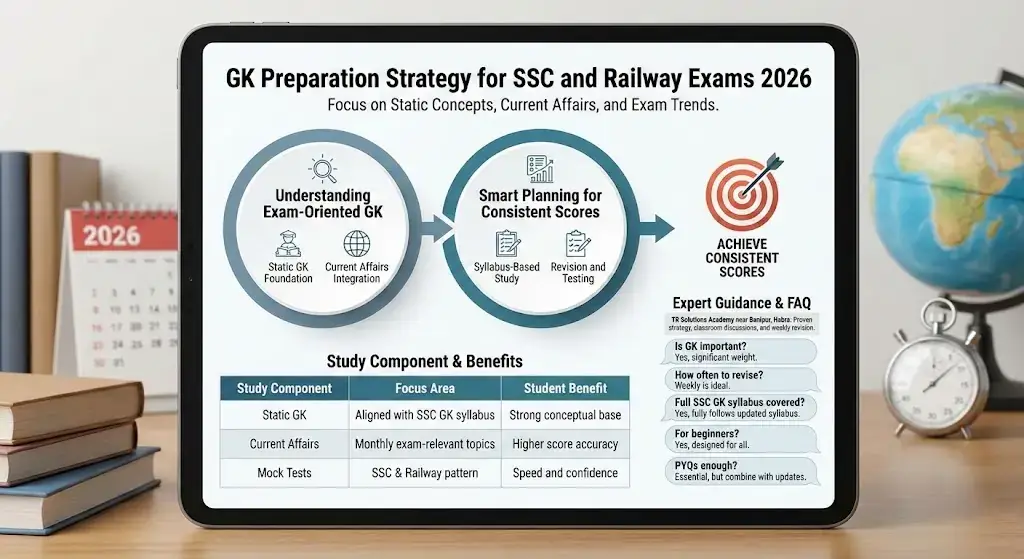 GK Preparation Strategy for SSC and Railway Exams 2026 | TR Solutions Academy