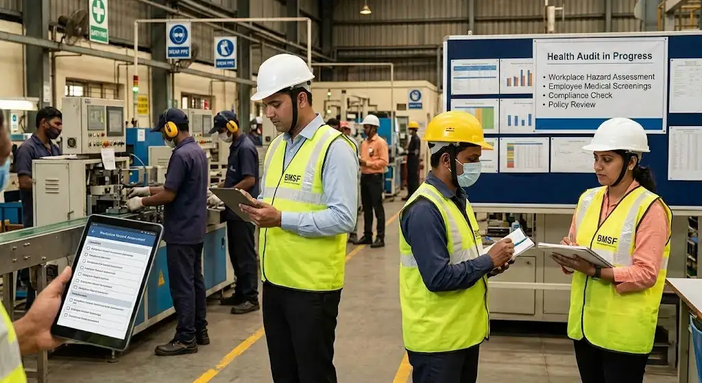 Health Audit for Companies in Jambhe Area | BMSF Industrial Health and Safety Clinic