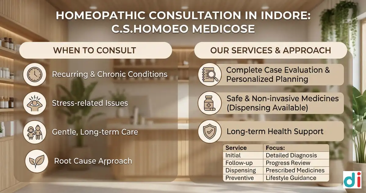 Homoeopathic Medical Consultation | C.S.Homoeo Medicose