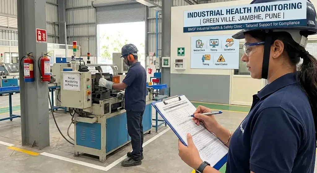 Industrial Health Monitoring Checklist for Employers Near Green Ville | BMSF Industrial Health and Safety Clinic
