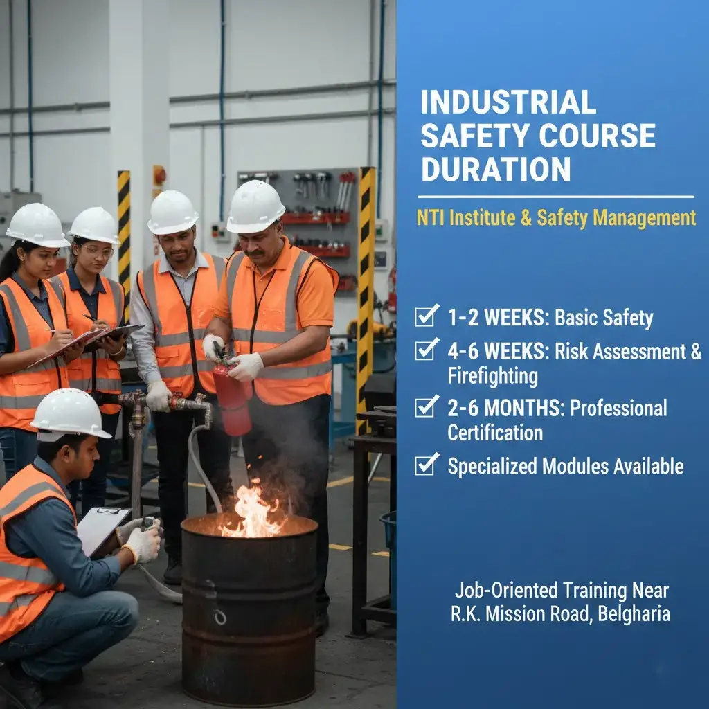 Industrial Safety Course Duration | NTI Institute & Safety Management