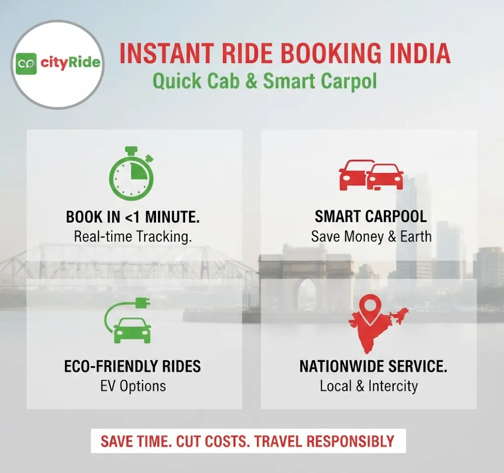 Instant Ride Booking & Carpooling | CityRide.city