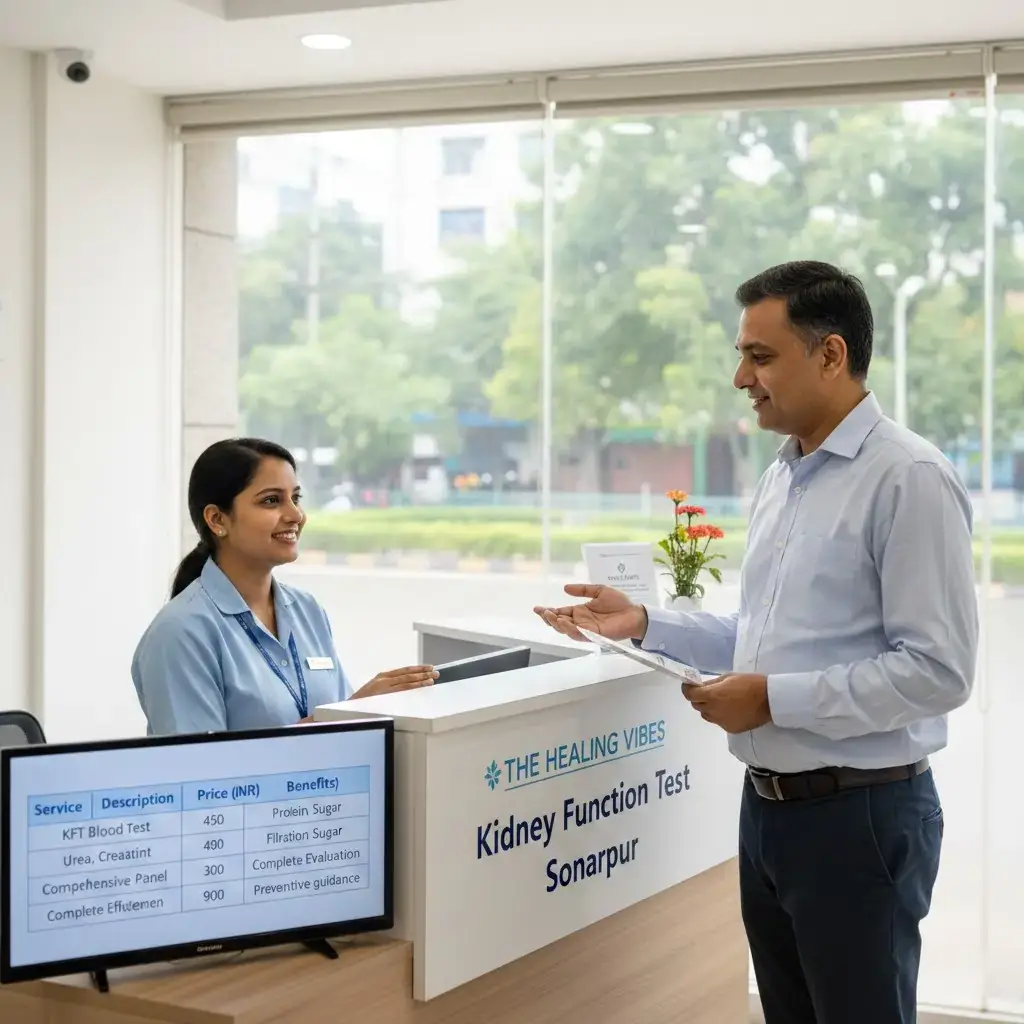 Kidney Function Test Near Sonarpur | The Healing Vibes