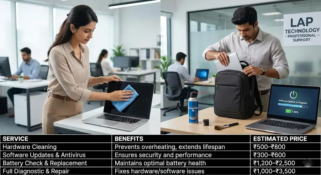 Laptop Maintenance Tips for Working Professionals | Lap Technology