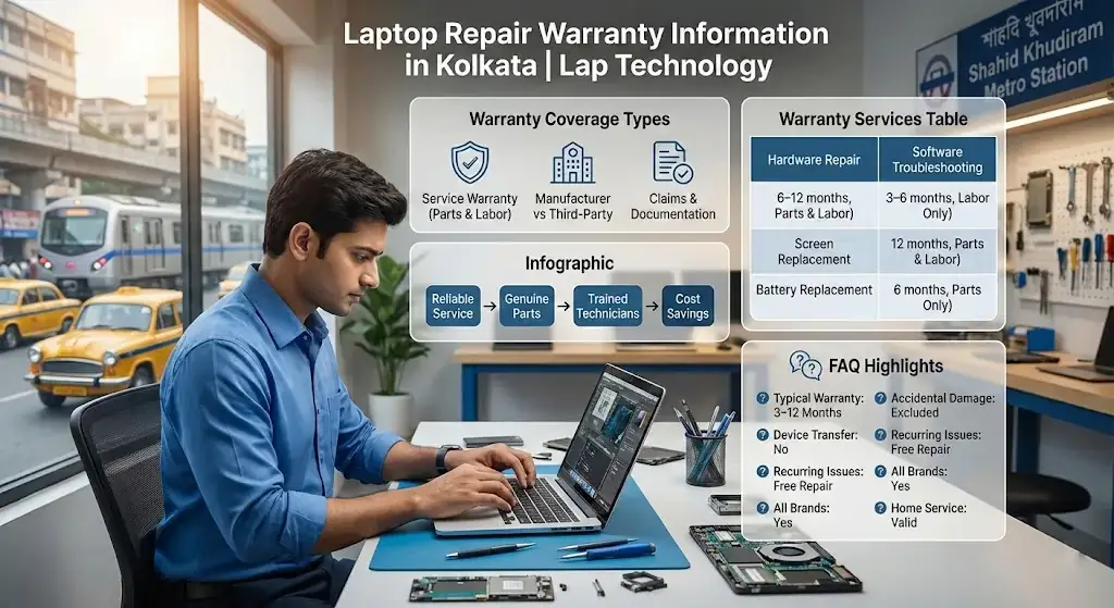 Laptop Repair Warranty Information in Kolkata | Lap Technology