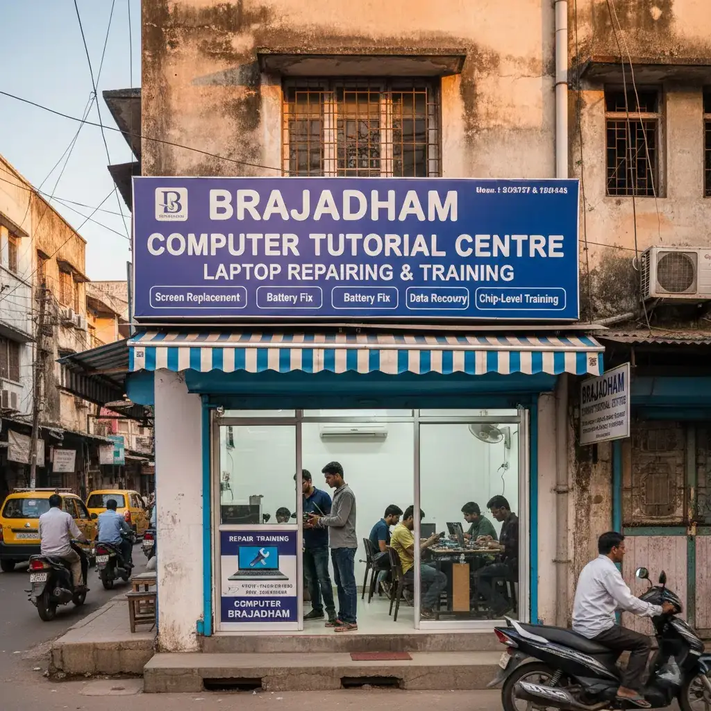 Laptop Repairing Dakshin Para for Beginners | Brajadham Computer Tutorial Centre