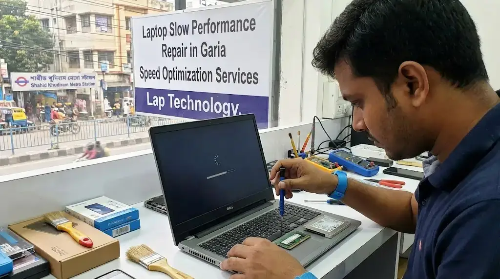 Laptop Slow Performance Repair in Garia | Lap Technology
