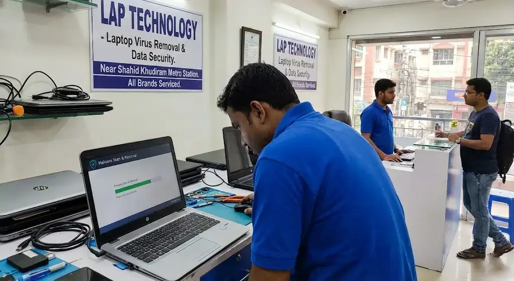 Laptop Virus Removal Service in South Kolkata | Lap Technology