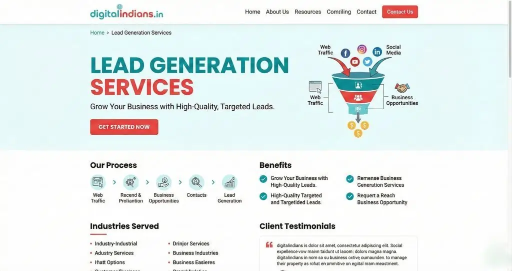 lead-generation |Digitalindians.in