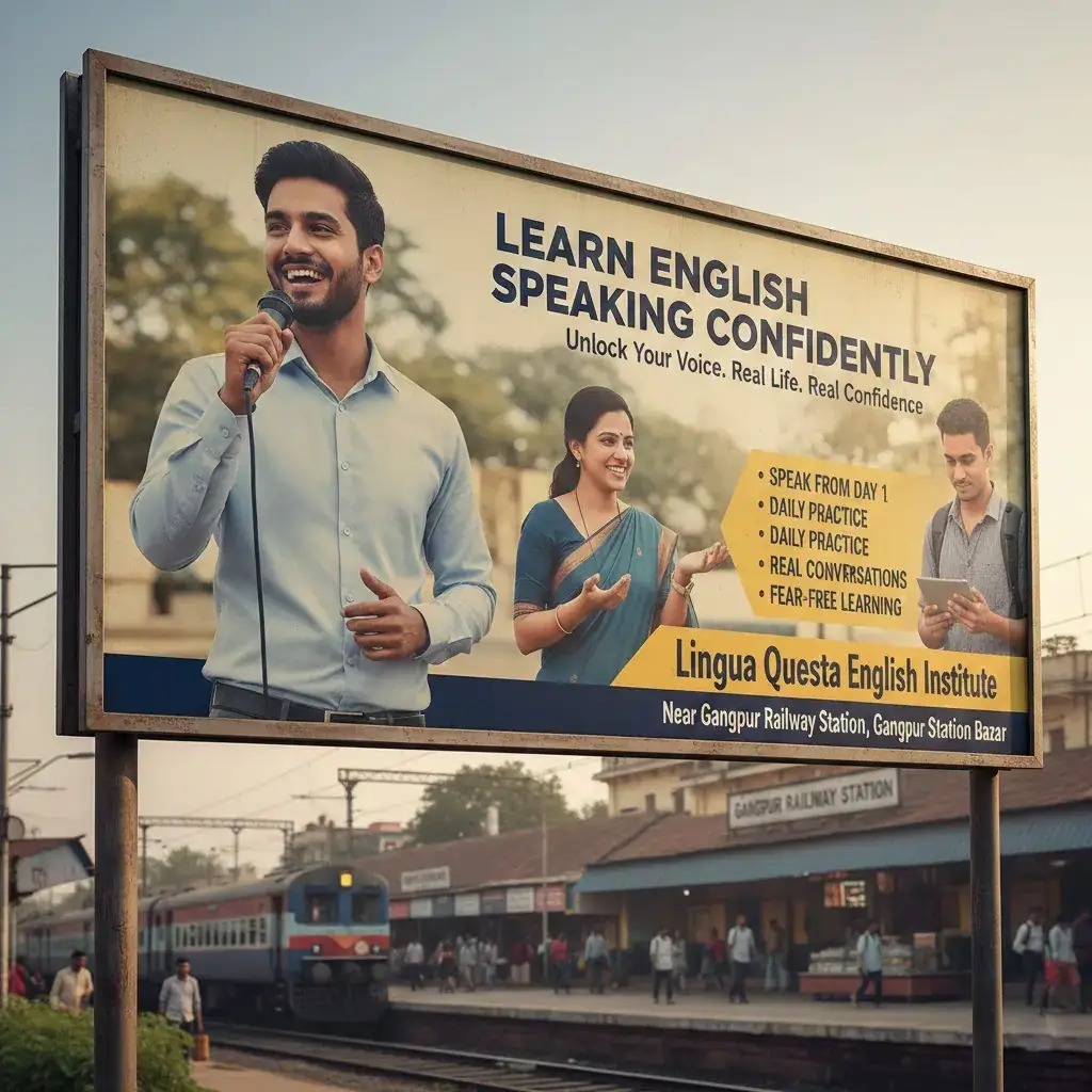 Learn English Speaking Confidently 2026 | Lingua Questa Spoken English Institute
