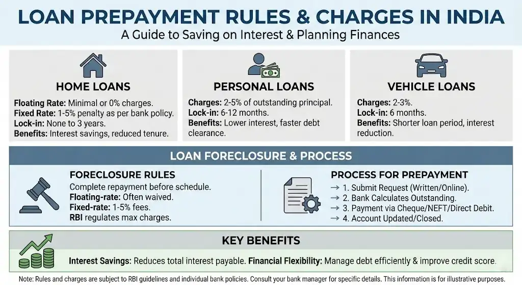 Loan Prepayment Rules and Charges in India – What Borrowers Must Know | Sushovan Mal – Relationship Bank Manager