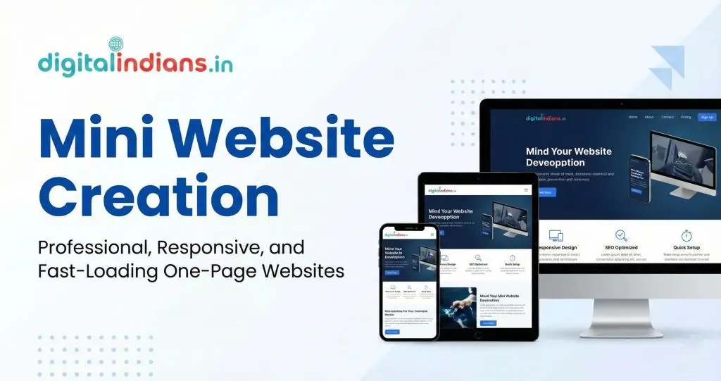 mini-website-creation |Digitalindians.in