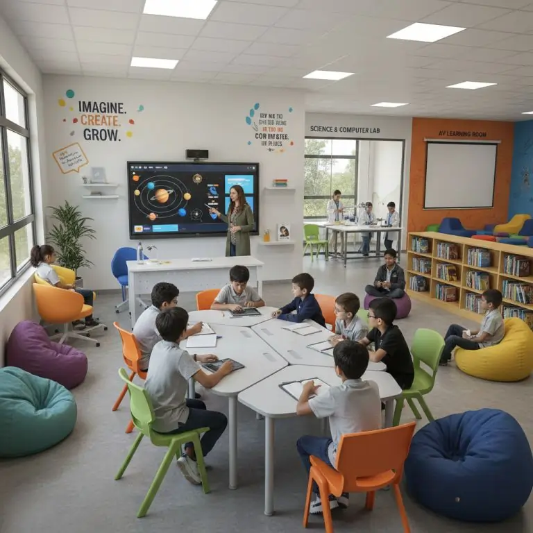 Modern Classrooms and Learning Spaces at St Michael School | St Michael Anglo-Indian School
