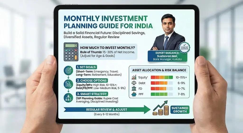 Monthly Investment Planning Guide for India | Sushovan Mal