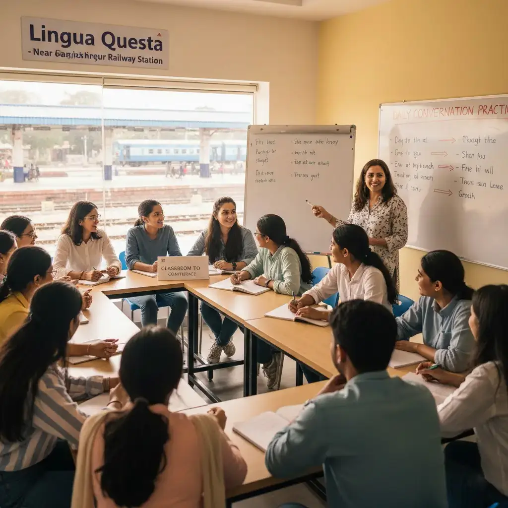 Offline Spoken English Classes Bardhaman 2026 | Lingua Questa Spoken English Institute