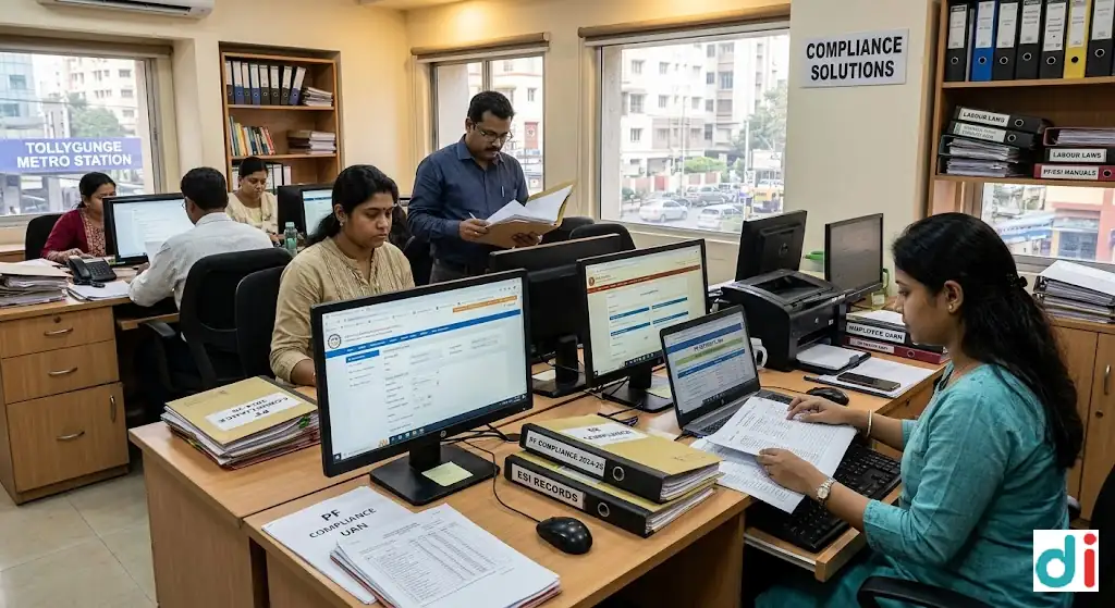 PF ESI Return Filing in Kolkata South 2026 | Ideal Consultancy Firm