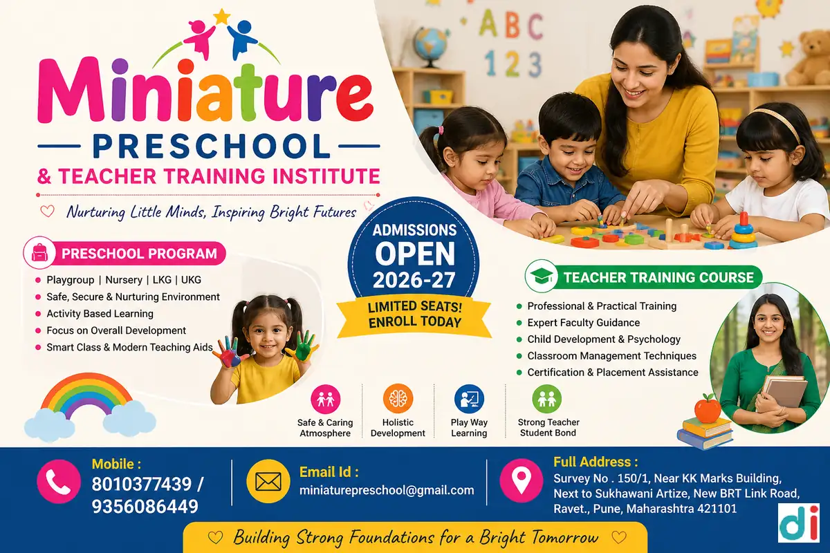 preschool-and-teacher-training-course |Miniature Preschool and Teacher Training Institute