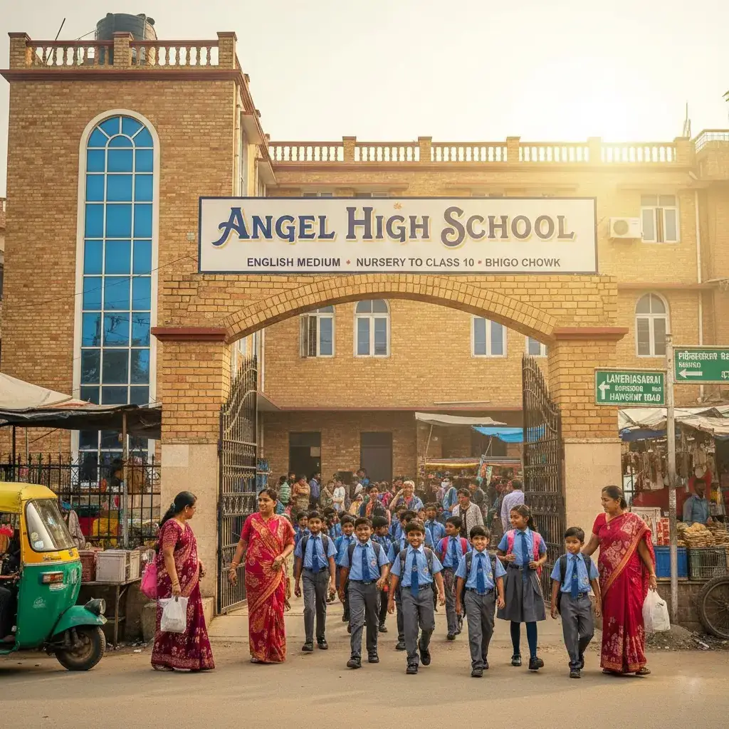 Private English School Near Bhigo Market 2026 | Angel High school