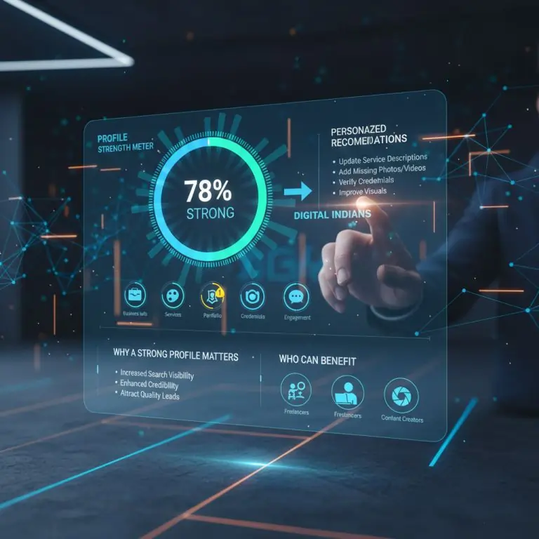 Profile Strength Meter | Digitalindians org