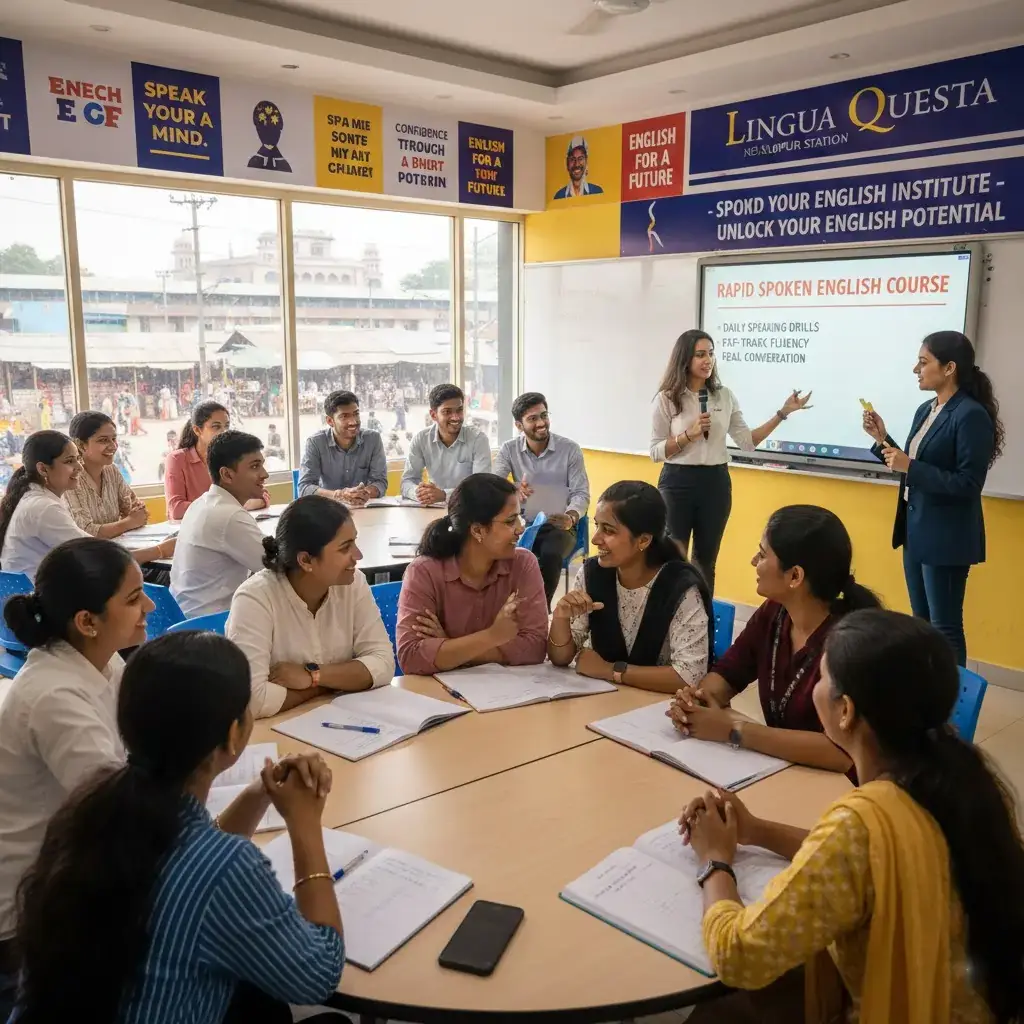 Rapid Spoken English Course Bardhaman 2026 | Lingua Questa Spoken English Institute
