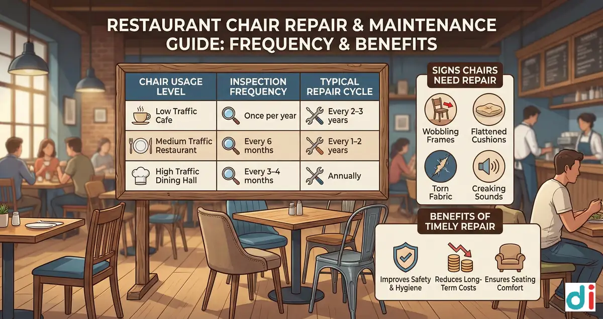 Restaurant and Chair Upholstery Repair  | Pune Furniture Sofa Manufacturer Sofa Repair