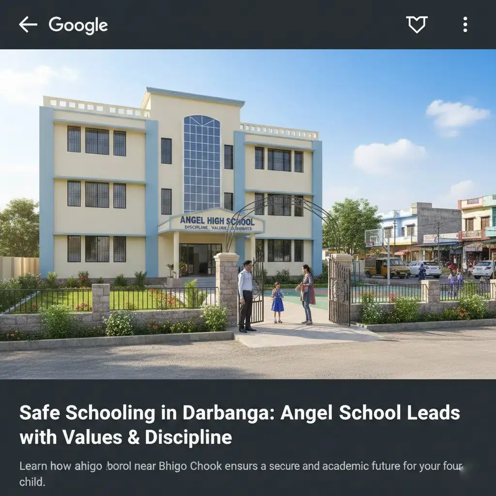 Safe School Environment in Darbhanga | Angel High school