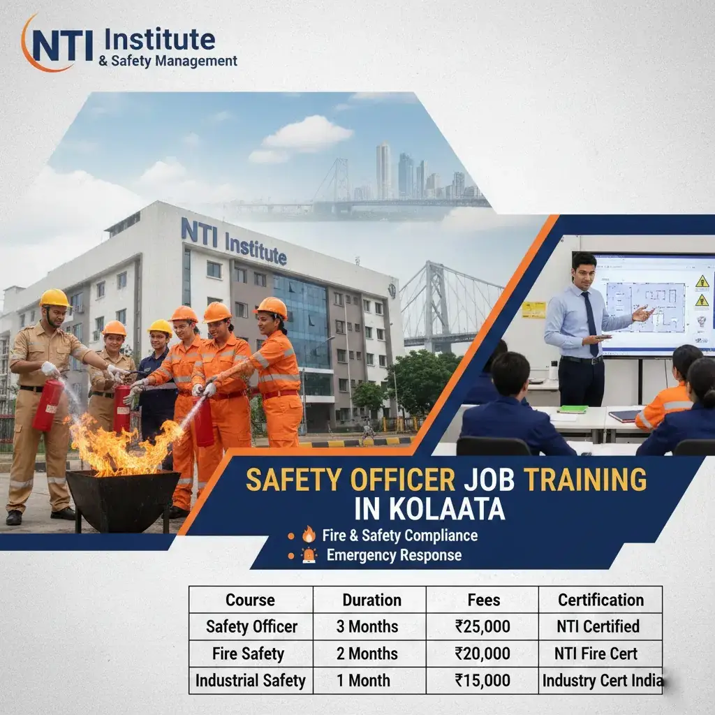 Safety Officer Job Training in Kolkata | NTI Institute & Safety Management